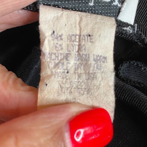 Jonden by Linda Stead Black Top 2X Washed Acetate Lyocell Square Neck Minimalist - Picture 5 of 8